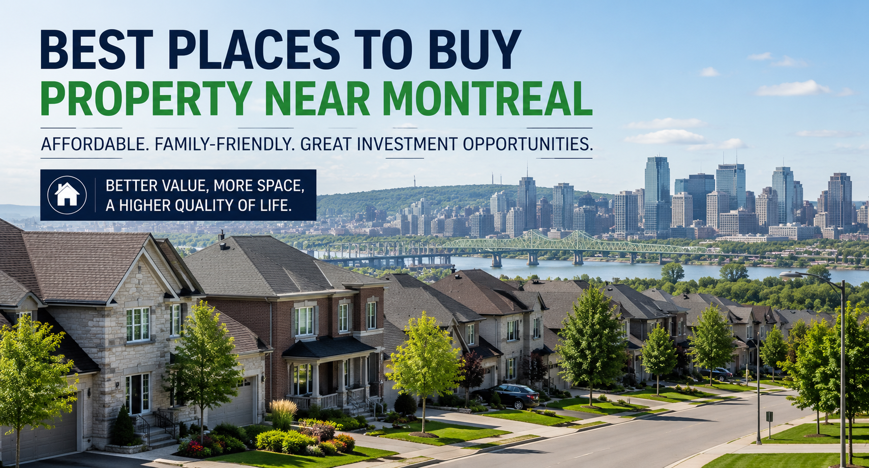Best Places to Buy Property Near Montreal in 2026: Affordable, Growing, and High-Potential Communities